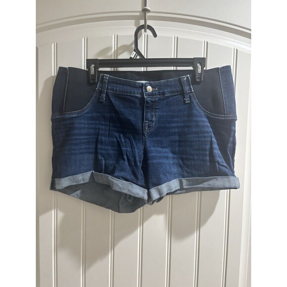Isabel Maternity Midi Shorts Sz 12/31 - Picture 1 of 4